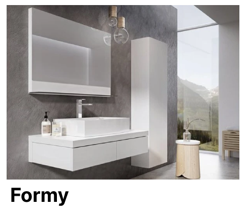 Koupelnové skříňky Ravak Formy